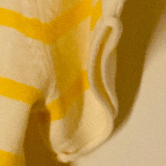 H&M stripe short sleeve sweater sz M - Picture 5 of 8